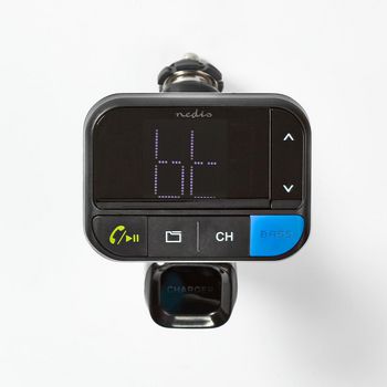 CATR102BK Fm-audiotransmitter voor auto | zwanenhals | handsfree bellen | 1.5 \