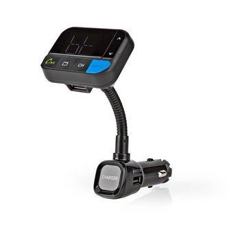 CATR102BK Fm-audiotransmitter voor auto | zwanenhals | handsfree bellen | 1.5 \
