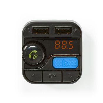 CATR121BK Fm-audiotransmitter voor auto | gefixeerd | handsfree bellen | 0.8 \