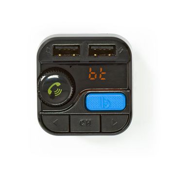 CATR121BK Fm-audiotransmitter voor auto | gefixeerd | handsfree bellen | 0.8 \