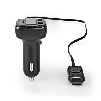 CATR123BK Fm-audiotransmitter voor auto | gefixeerd | handsfree bellen | 0.8 \