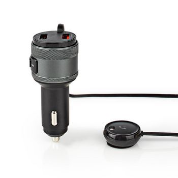 CATR124BK Fm-audiotransmitter voor auto | gefixeerd | handsfree bellen | 0.8 \