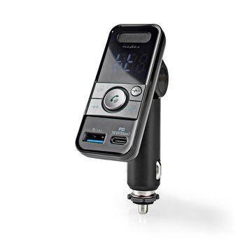 CATR130BK Fm-audiotransmitter voor auto | kantelbaar | handsfree bellen | 1.1 \