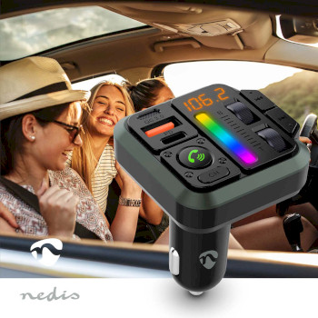 CATR2024BK Fm-audiotransmitter voor auto | gefixeerd | handsfree bellen | 1 \