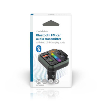 CATR2024BK Fm-audiotransmitter voor auto | gefixeerd | handsfree bellen | 1 \