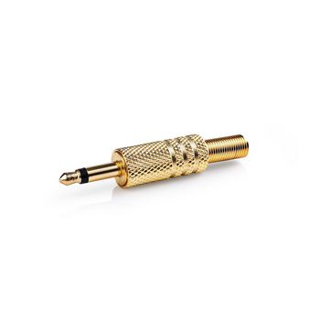 CAVC22980GD Jack-monoconnector | 3,5 mm male | 25 stuks | goud Product foto