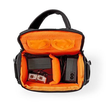 CBAG200BK Cameratas | schoudertas | waterafstotend | 65 mm | 152 mm | 146 mm | totaal aantal compartimenten: 6 Product foto
