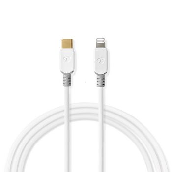 CCBP39650WT10 Usb-kabel | usb 2.0 | apple lightning 8-pins | usb-c™ male | 480 mbps | verguld | 1.00 m | ron