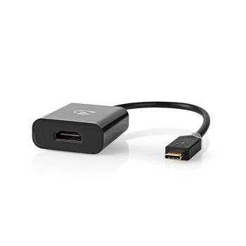 CCBP64651AT02 Usb-adapter | usb 3.1 | usb type-c™ male | hdmi™ output | 0.20 m | rond | verguld | pvc  Product foto