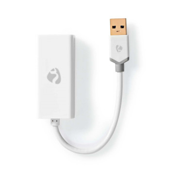CCBW61950WT02 Usb-netwerkadapter | usb 3.2 gen 1 | 1 gbps | usb-a male | rj45 female | 0.20 m | rond | verguld | k Product foto