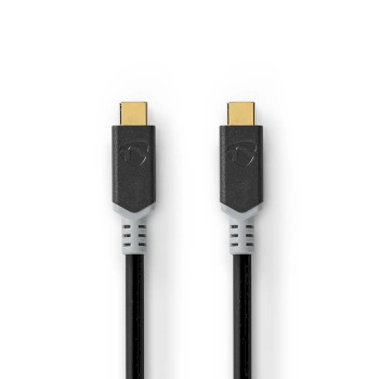 CCBW64020AT20 Usb-kabel | usb 3.2 gen 2x2 | usb-c™ male | usb-c™ male | 100 w | 4k@60hz | 20 gbps | ve