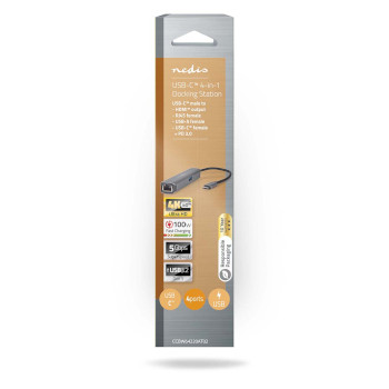 CCBW64220AT02 Usb multi-port adapter | 4-in-1 | usb 3.2 gen 1 | usb-c™ male | hdmi™ output / rj45 fema  foto