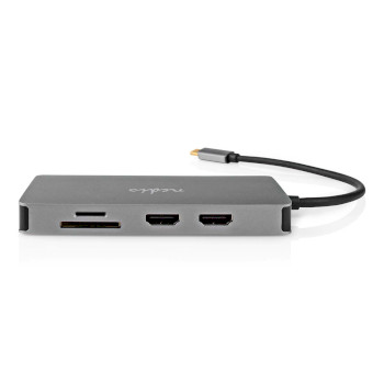 CCBW64250AT02 Usb multi-port adapter | usb 3.2 gen 1 | usb-c™ male | micro sd / rj45 female / sd / usb-cT Product foto