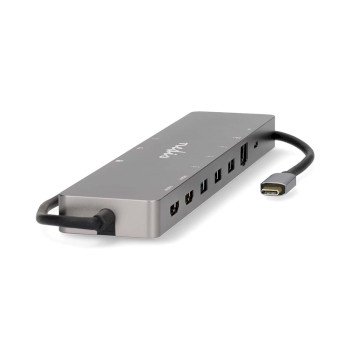 CCBW64260AT02 Usb multi-port adapter | 10-in-1 | usb 3.2 gen 1 | usb-c™ male | micro sd / rj45 female / sd / Product foto