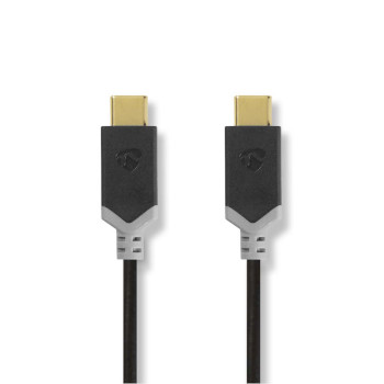 CCBW64700AT10 Usb-kabel | usb 3.2 gen 1 | usb-c™ male | usb-c™ male | 60 w | 4k@60hz | 5 gbps | vernik