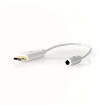 CCBW65950WT015 Usb-c™ adapter | usb 3.1 | usb-c™ male | 3,5 mm female | 0.15 m | rond | vernikkeld | pv Product foto