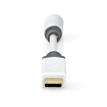 CCBW65950WT01 Usb-c™ adapter | usb 2.0 | usb-c™ male | 3,5 mm female | 0.10 m | rond | verguld | pvc | Product foto