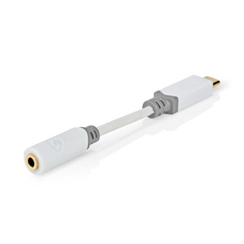 CCBW65950WT01 Usb-c™ adapter | usb 2.0 | usb-c™ male | 3,5 mm female | 0.10 m | rond | verguld | pvc | Product foto