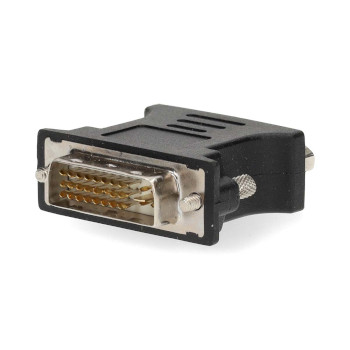 CCGB32902BK Dvi-adapter | dvi-i 24+5-pin male | vga female 15p | vernikkeld | recht | pvc | zwart | doos Product foto