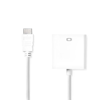 CCGB34900WT02 Hdmi™ kabel | hdmi™ connector | vga female 15p | 1080p | vernikkeld | 0.20 m | recht | p Product foto