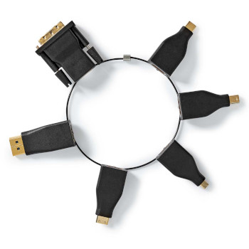 CCGB34999BK Hdmi™-adapter | displayport male / dvi-d 24+1-pins male / hdmi™ micro-connector / hdmi&# Inhoud verpakking foto