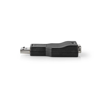 CCGB37935BK Displayport-adapter | displayport male | vga female 15p | 1080p | vernikkeld | recht | rond | abs |  Product foto