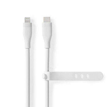 CCGB39800WT15 Lightning kabel | usb 2.0 | apple lightning 8-pins | usb-c™ male | 480 mbps | vernikkeld | 1.5 Product foto