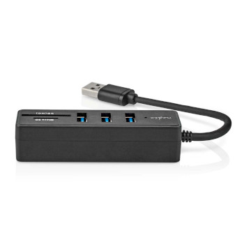 CCGB61250BK01 Usb-hub | usb-a male | 3x usb a female | 5-poorts poort(en) | usb 3.2 gen 1 | usb gevoed | 5 gbps |  Product foto