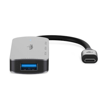 CCGB64220GY01 Usb-hub | 1x usb-c™ | 4x usb a female | 4-poorts poort(en) | usb 3.2 gen 1 | usb gevoed | 5 gb Product foto