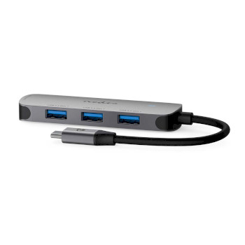 CCGB64220GY01 Usb-hub | 1x usb-c™ | 4x usb a female | 4-poorts poort(en) | usb 3.2 gen 1 | usb gevoed | 5 gb Product foto