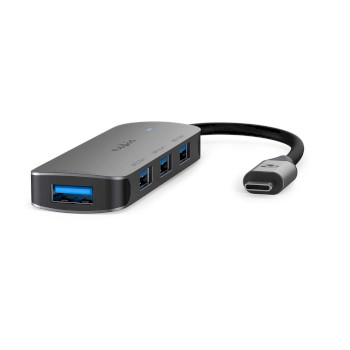 CCGB64220GY01 Usb-hub | 1x usb-c™ | 4x usb a female | 4-poorts poort(en) | usb 3.2 gen 1 | usb gevoed | 5 gb