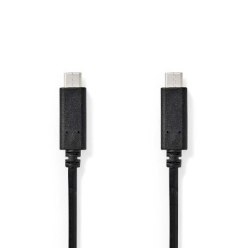 CCGB64700BK10 Usb-kabel | usb 3.2 gen 1 | usb-c™ male | usb-c™ male | 60 w | 4k@60hz | 5 gbps | vernik