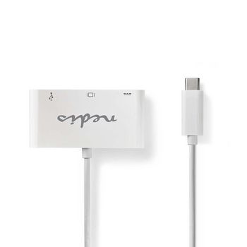 CCGB64760WT02 Usb multi-port adapter | 3-in-1 | usb 3.1 | usb-c™ male | usb-a female / usb-c™ female /