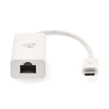 CCGB64950WT02 Usb-netwerkadapter | usb 3.2 gen 1 | 1000 mbps | usb-c™ male | rj45 female | 0.20 m | rond | v Product foto