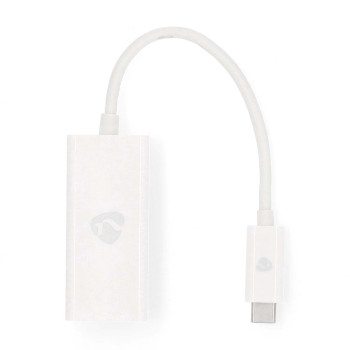 CCGB64950WT02 Usb-netwerkadapter | usb 3.2 gen 1 | 1000 mbps | usb-c™ male | rj45 female | 0.20 m | rond | v Product foto