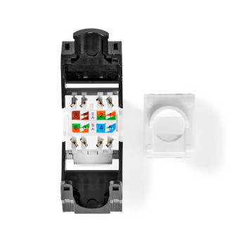 CCGB89710BK Keystone | cat6a | rj45 female | u/utp | abs | doos Product foto