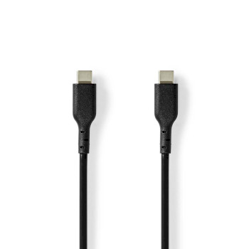 CCGL60710BK20 Usb-kabel | usb 2.0 | usb-c™ male | usb-c™ male | 240 w | 480 mbps | vernikkeld | 2.00 m