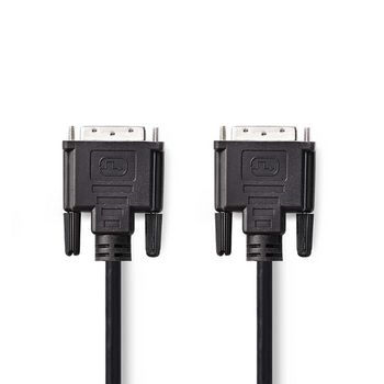 CCGP32000BK50 Dvi-kabel | dvi-d 24+1-pins male - dvi-d 24+1-pins male | 5,0 m | zwart