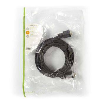 CCGP32000BK50 Dvi-kabel | dvi-d 24+1-pins male - dvi-d 24+1-pins male | 5,0 m | zwart Verpakking foto