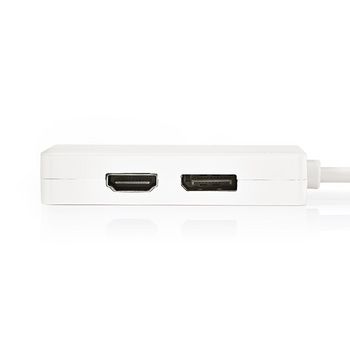 CCGP37460WT02 Mini displayport-kabel | displayport 1.2 | mini-displayport male | displayport female / dvi-d 24+1-p Product foto