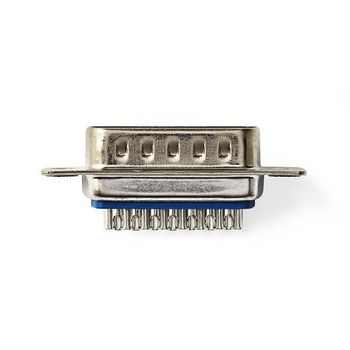 CCGP52803ME D-sub-chassisdeel | d-sub 15-pins male | zilver | envelop Product foto