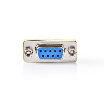 CCGB52810ME Seriële adapter | adapter | d-sub 9-pins female | d-sub 9-pins female | vernikkeld | metaal | d Product foto