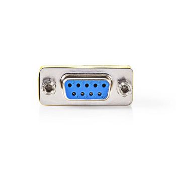 CCGP52810ME Seriële adapter | adapter | d-sub 9-pins female | d-sub 9-pins female | vernikkeld | metaal | e Product foto
