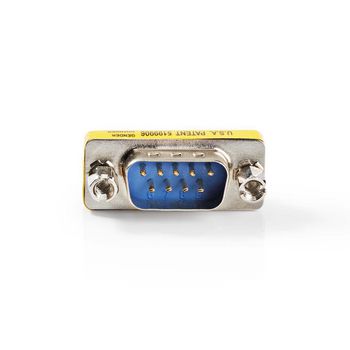 CCGP52811ME Seriële adapter | adapter | d-sub 9-pins male | d-sub 9-pins male | vernikkeld | metaal | polyb Product foto