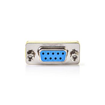 CCGP52812ME Seriële adapter | adapter | d-sub 9-pins male | d-sub 9-pins female | vernikkeld | metaal | env