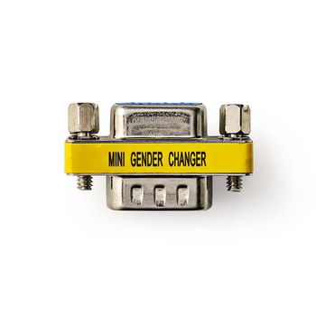 CCGP52812ME Seriële adapter | adapter | d-sub 9-pins male | d-sub 9-pins female | vernikkeld | metaal | env Product foto
