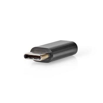 CCGP60910BK Usb-c™ adapter | usb 2.0 | usb-c™ male | usb micro-b female | 480 mbps | rond | vernikke Product foto