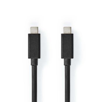 CCGP64020BK20 Usb-kabel | usb 3.2 gen 2x2 | usb-c™ male | usb-c™ male | 100 w | 4k@60hz | 20 gbps | ve