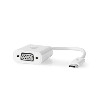 CCGP64851WT02 Usb-c™ adapter | usb 3.2 gen 1 | usb-c™ male | vga female 15p | 1080p | 5 gbps | 0.20 m  Product foto