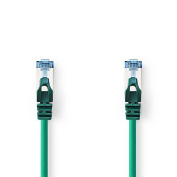 CCGP85320GN100 Cat6a sf/utp-netwerkkabel | rj45 male - rj45 male | 10 m | groen